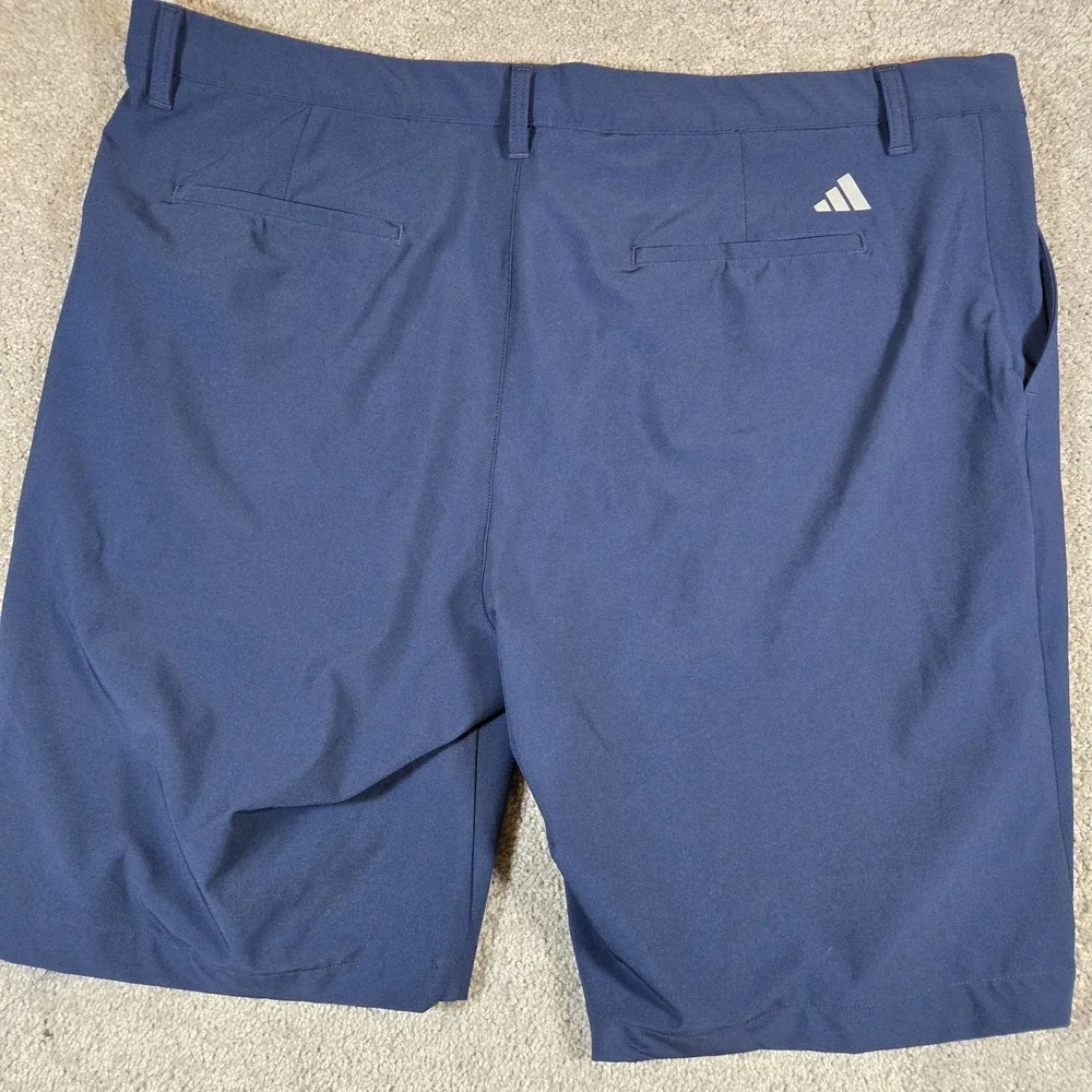 Adidas Ultimate 365 Golf Shorts Mens Size 40 Navy Blue Stretch
